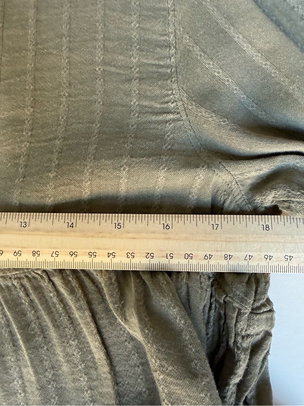 American Eagle Olive Open Back Boho Blouse M - Picture 10 of 10